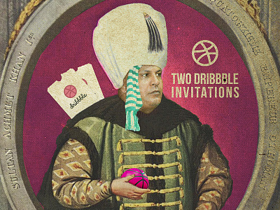 Dribbble invitations adobe art design digital dribbble illustration invitations man photomanipulation photoshop surreal