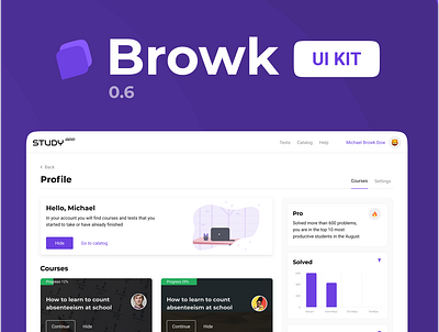 Free UI Kit in Figma card community design figma free interface kit project rules system typography ui web
