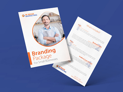 Branding Package Flyer branding design flyer graphic design logo vector