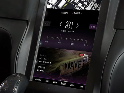 Radio - QNX 2015 Concept Car 2015 automotive car ces concept infotainment maserati qnx ui