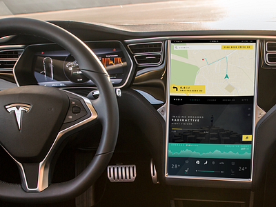 Tesla Interface Concept