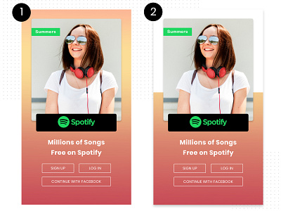UI Design for Spotify (music streaming app) by BrandzGarage app design brandzgarage design mobile app design mobile application design music app music app design music streaming spotify spotify design ui ui ux ui design uidesign uiux user experience user interface user interface design userinterface ux