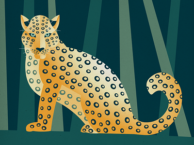 Endangered 01 Amur Leopard 100dayproject 100endangeredspecies endangered endangeredspecies illustration