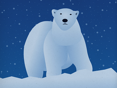 Endangered 20 Polar Bear 100dayproject 100endangeredspecies endangeredspecies illustration the100dayproject