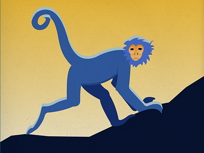 Endangered 28 Black Spider Monkey 100dayproject 100endangeredspecies endangeredspecies illustration the100dayproject