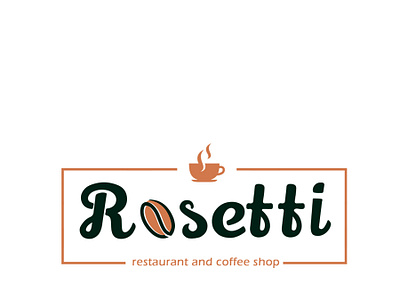 rosetti Logotype branding design illustrator logo typography