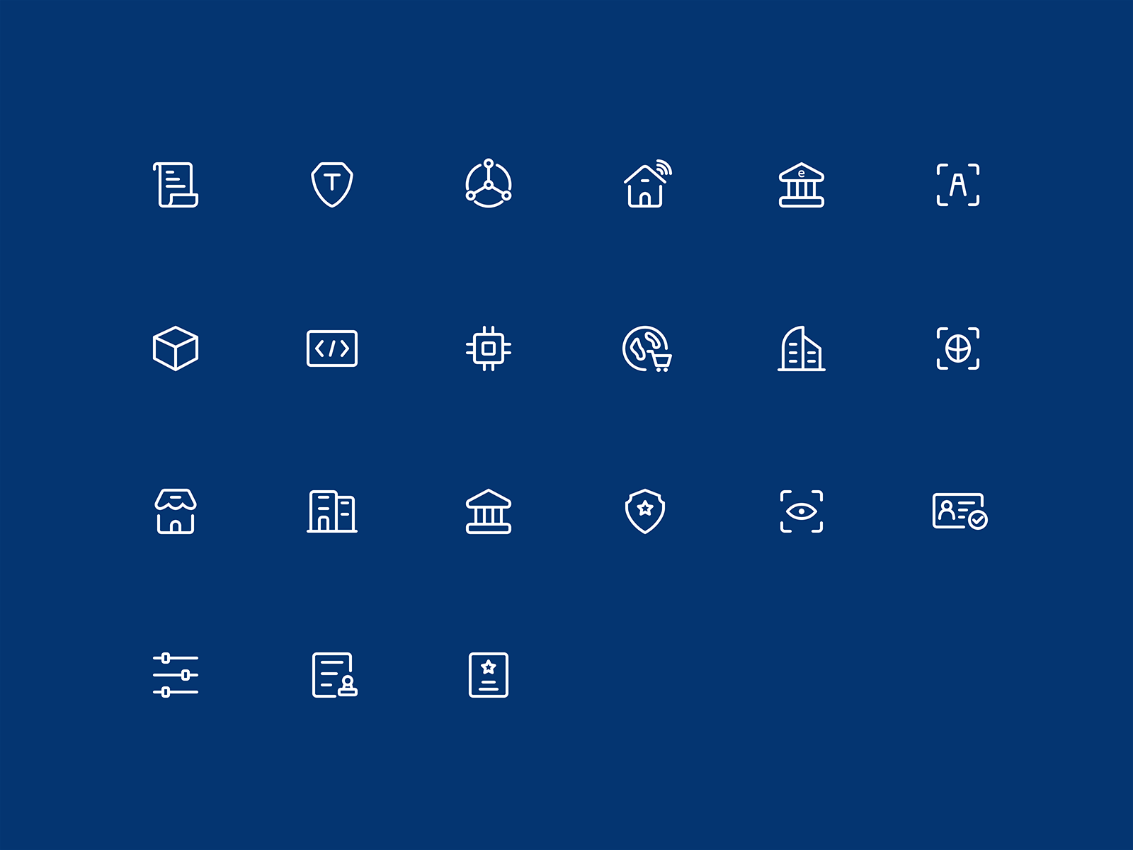 Linear icons by BinDesign on Dribbble