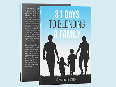 31 Days To Blend A Family book cover design for Concehta Gladmon book book cover book cover art book cover design book cover mockup booklet books cover covers ebook ebooks graphicdesign