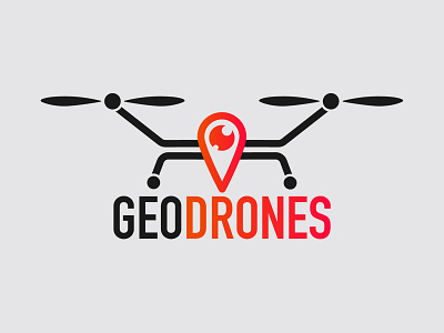 Logo Geodrones drone logo