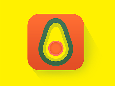 Daily UI #005 app dailyui avocado daily ui daily ui 005 digital healthy eating icon minimal ui ux