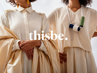 Thisbe | Conscious Clothing branding ethical illustration logo packaging skincare sustainable vegan woman yoga
