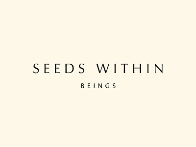 Seeds within Beings | Vegan Skincare brand branding empowerment ethical fairtrade illustration line drawing logo natural organic packaging skincare sustainable vegan website woman yoga