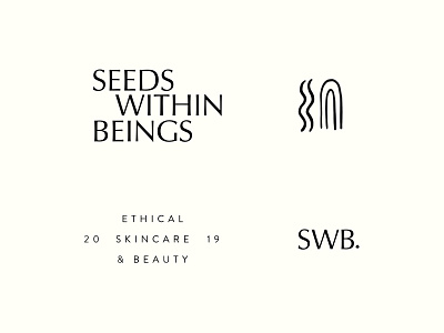 Seeds with Beings | Vegan Skincare Branding brand branding empowerment ethical illustration line drawing logo packaging sustainable website yoga