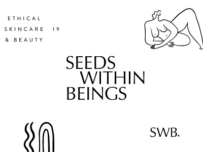 Seeds within Beings | Vegan Skincare branding