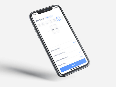 iOS Cleaning Service Application