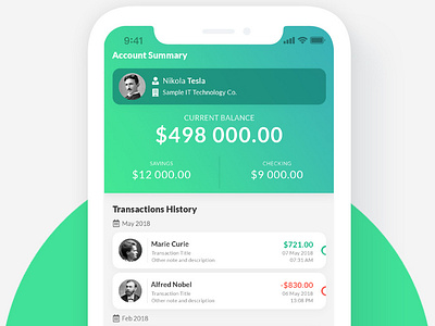 UI/UX Design - Salary Payment Application