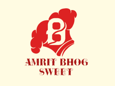 Amrit Bhog Sweet Logo Design