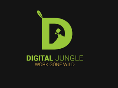 Digital Jungle Logo Design adobe illustrator branding design graphic inspiration logo trend