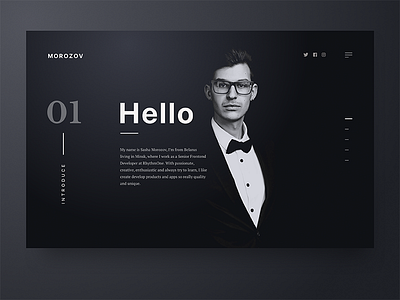 Morozov - Personal Website