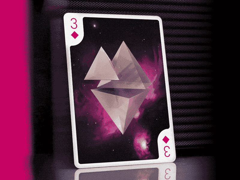 3 of Diamonds by 2Advanced and illustrated by Ilya Cvetkov animation illustration motion design playing cards