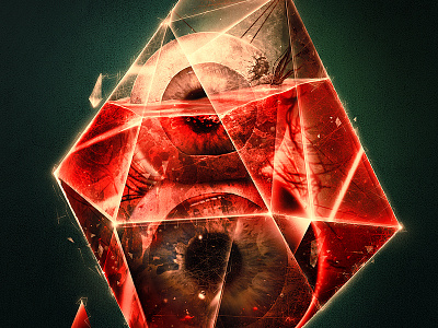 8 Diamonds by Valp for Edition Zero digital art graphic desgin illustration