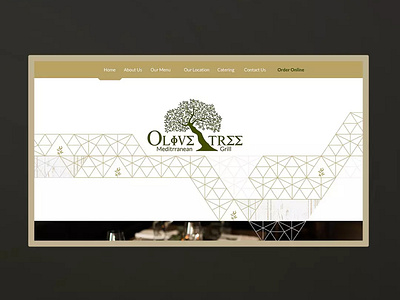 Olive tree Mediterranean Grill 
Ui Design