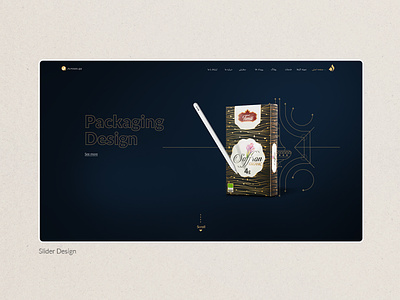 Website Slider app blueprintgraphic branding design dibahaeri figma graphic design minimal ui ui design ux web website xd
