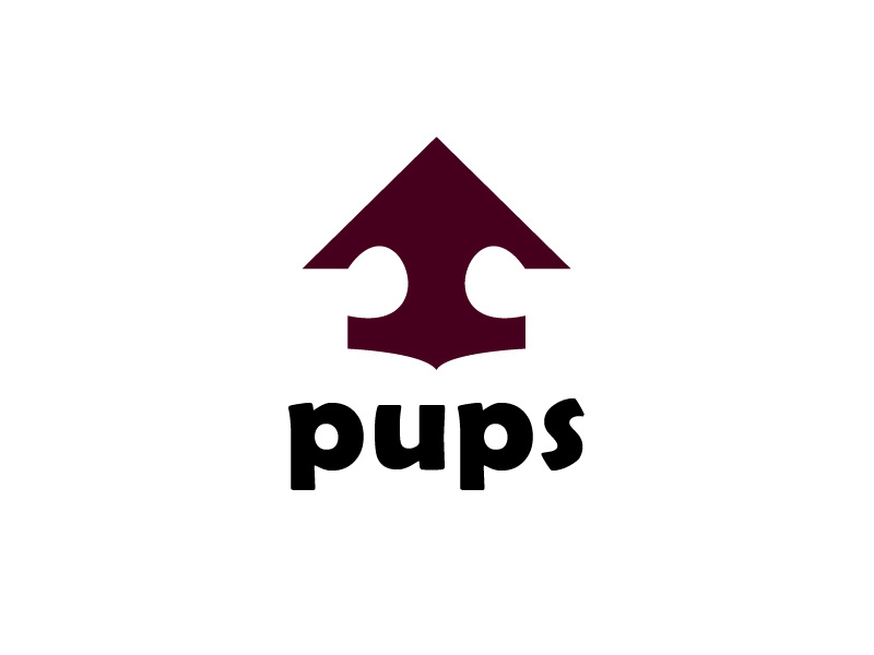 Thirty Logos Challenge day 15 pupslogo logodesign challenge branding graphicdesign thirtylogos 30logos logo