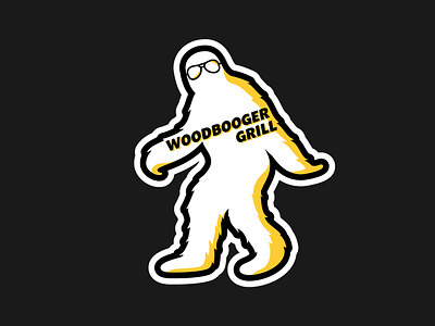 WoodBooger Grill Sticker