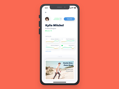 "Daily" UI : Day 6 : Profile