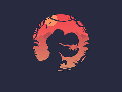 Dino Park - First Shot firstshot hellodribbble logo