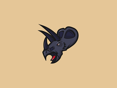 Ratops dino logo