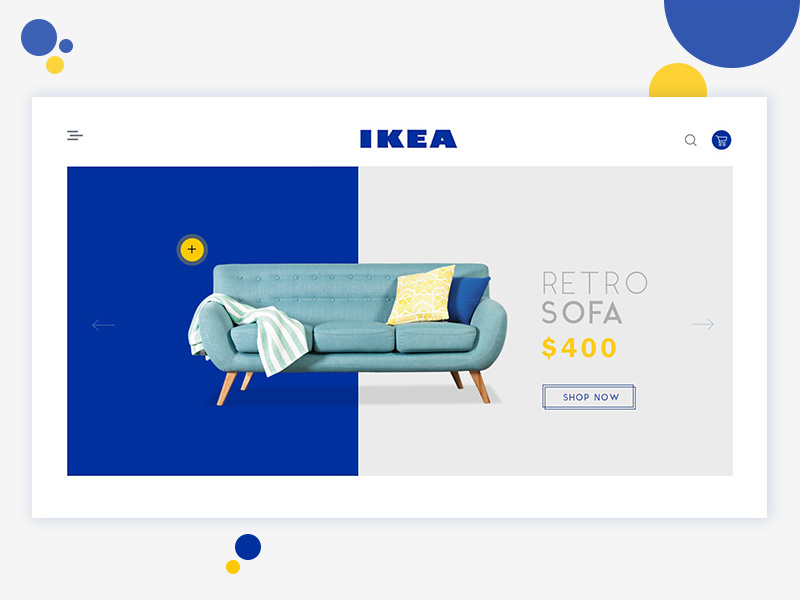 Ikea Redesign Concept landing page design landing page design inspiration website design inspiration website design web design user interface latest design ux ui landing page ikea redesign ikea