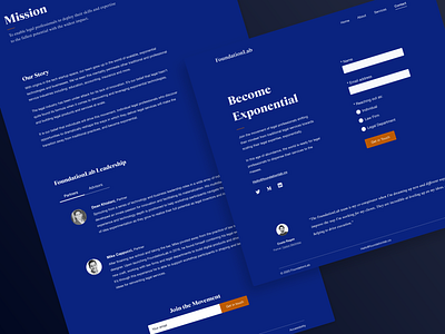 FoundationLab.co - Innovation in legal services design interface landing page ui user experience user interface ux web design webdesign website