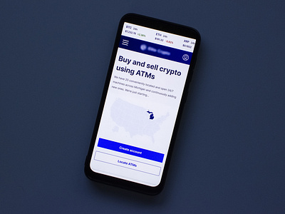 Crypto ATM mobile app