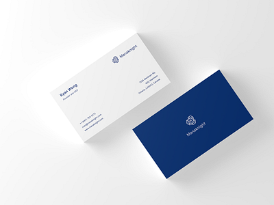 Manaknight business card design. branding business business card design identity logo visual design