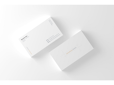 Designer Architect business card