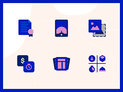 Vendify Marketing Icons document icon set icons image layout payments phone theme wordpress