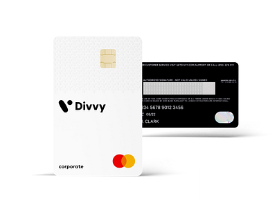 Divvy_Card_001 branding business creditcard finance fintech minimal payments tech