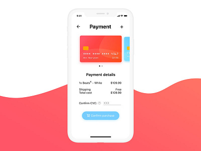 Credit card checkout - DailyUI 002 002 apple bank card checkout credit dailyui iphone iphonex purchase store