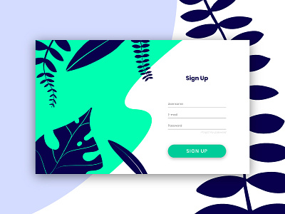 #DailyUi Sign Up Page dailui daily 100 daily challange design flat illustation sign up ui ui ux ux vector web website