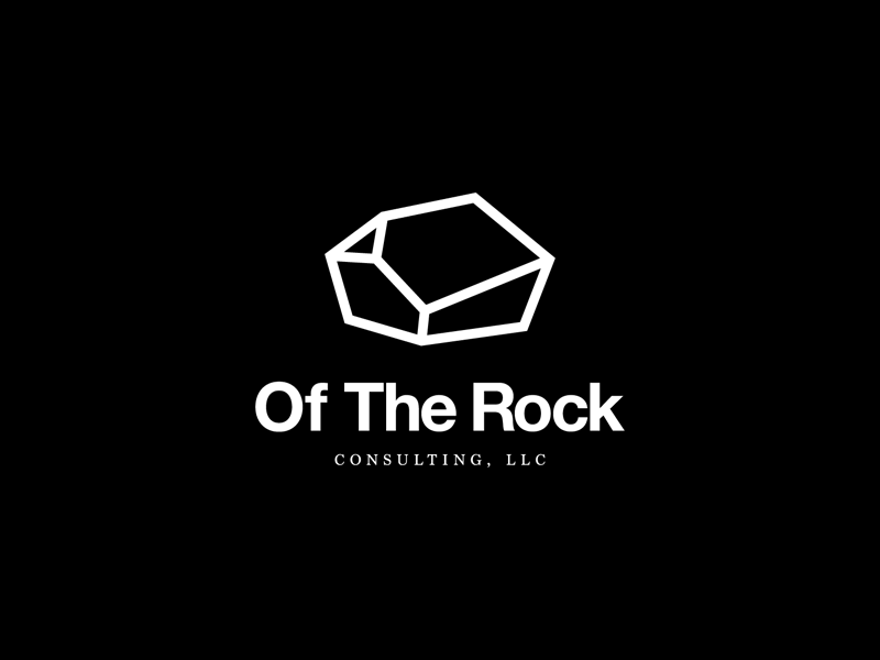 Of The Rock Logo by Sean McCarthy on Dribbble