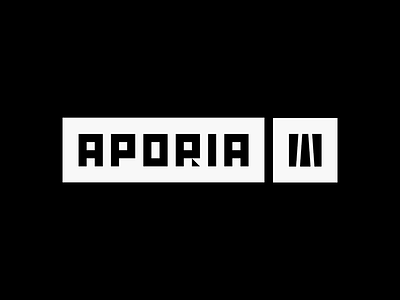 Aporia Logo band box brand identity branding icon logo logo series logomark mark