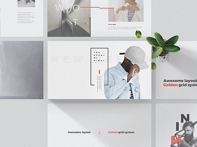 'Every' Minimal Powerpoint Template