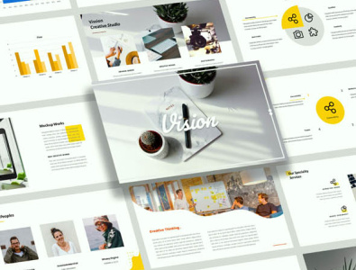 Vision Creative Business Presentation Design