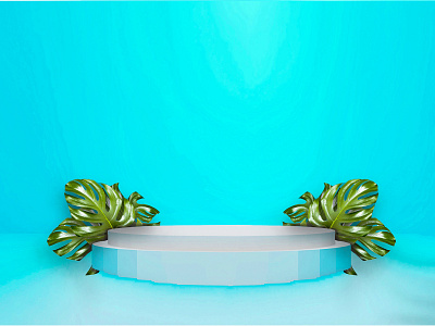 3D Rendered Platform, Can Be Used For Product Display Background
