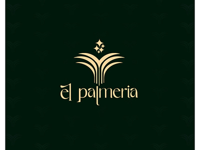 El Palmeria - Luxurios Hotel Logo challenge hotel inspiration logo shot. typography