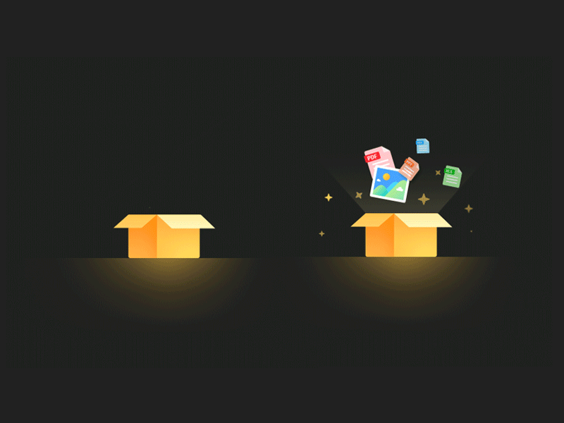 File loading animation character gif graphic illustration motion
