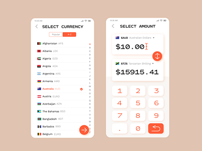 Currency converter currency converter dailyui typogaphy ui