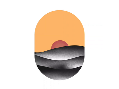 Sunrise - Sunset animated gif animation illustration